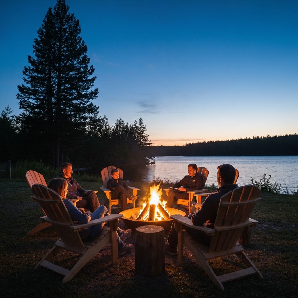 Wieczorne ognisko